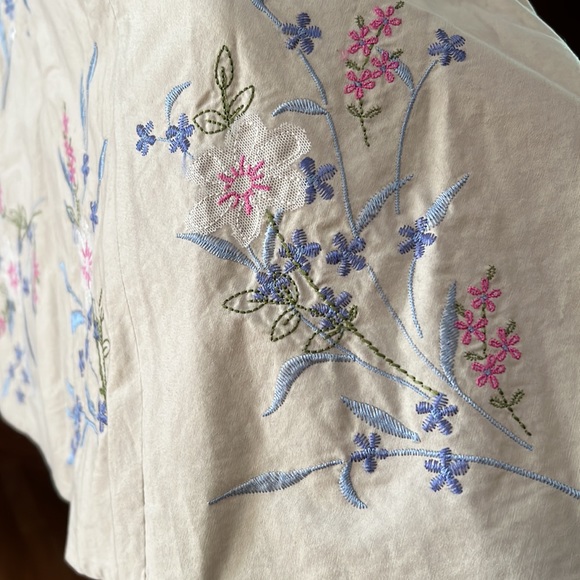 Covington embroidered cotton skirt - Picture 6 of 16